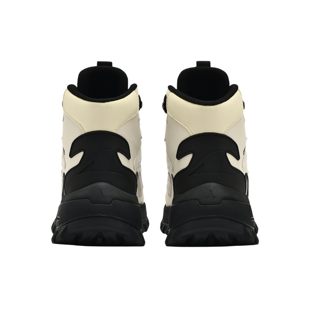 Apaze Hightop sneakers – Antique White Black